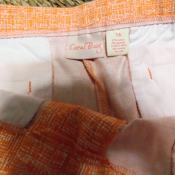 Sally Mae Shorts - Parrot Cay Coral Check main image 1